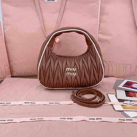 Miu Miu MiuWander Matelasse Texture Bag 15969