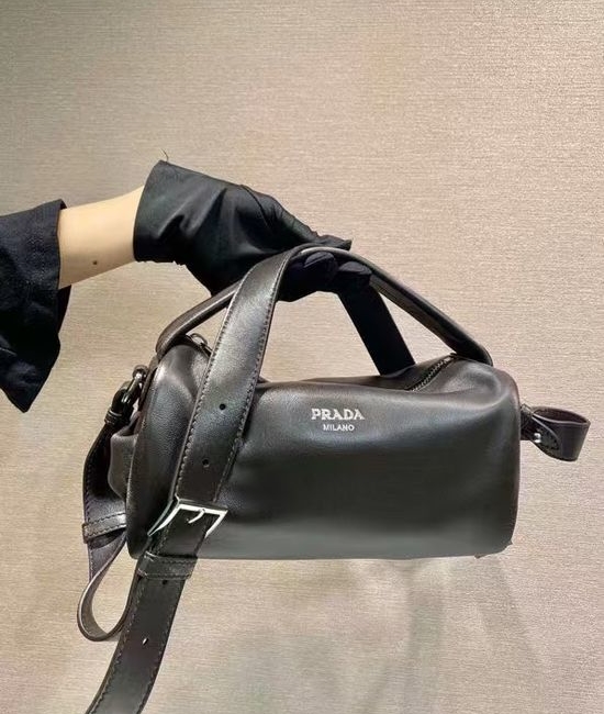 Prada Vintage Nappa Leather Boston Bag 2VH188