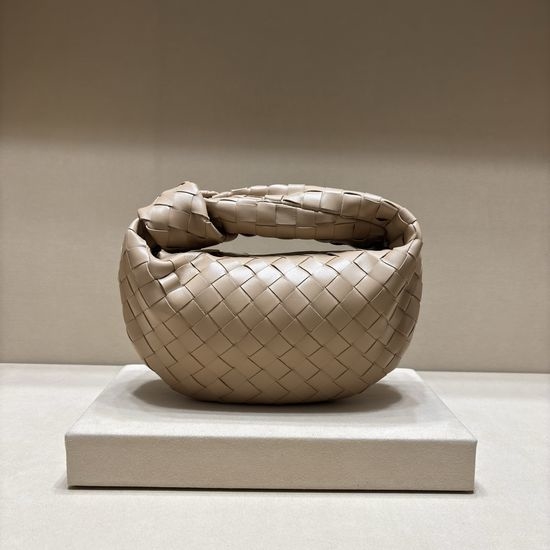 Bottega Veneta BV Woven Knotted Hobo Soft Lambskin Leather Bag 80800