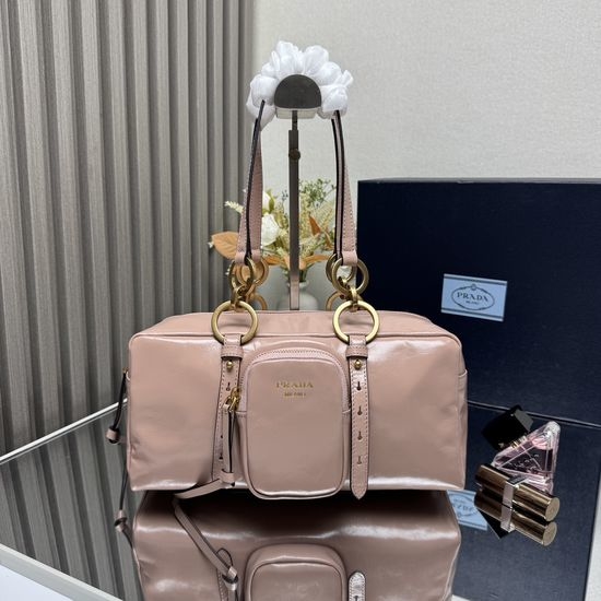 Prada Vintage Leather Tote Bag 1BB138