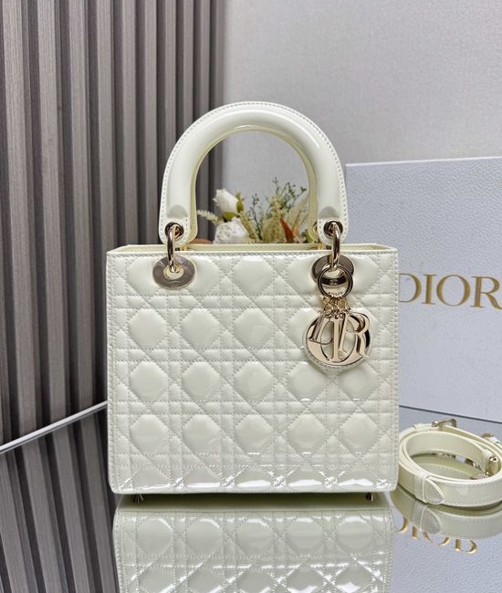 Christian Dior CD Lady My ABC Quilted Lambskin Handbag