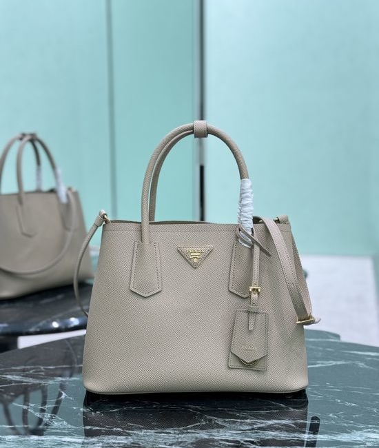 Prada Double Saffiano Leather Tote Bag 1BG887