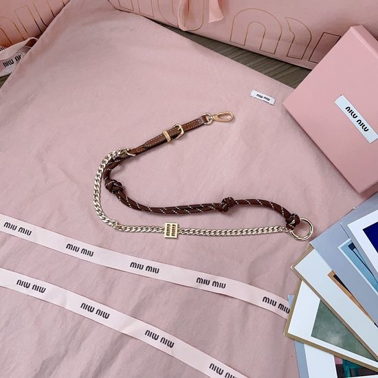 Miu Miu Woven Bracelet Bag Charm 5DN011