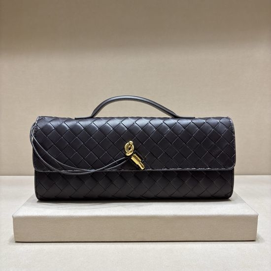 Bottega Veneta BV Andiamo Evening Clutch Elegant Lightweight 1511-B