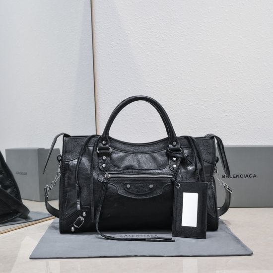 Balenciaga Le City Silver Hardware Handbag 823058
