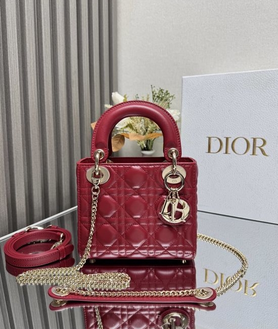 Christian Dior CD Lady Classic Lambskin Bag 0505
