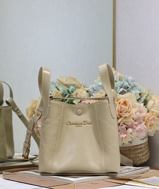 Christian Dior CD Signature Small Bucket Bag 2366