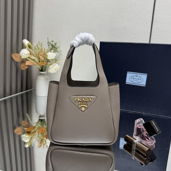 Prada Panier Mini Leather Tote Bag 1BA349