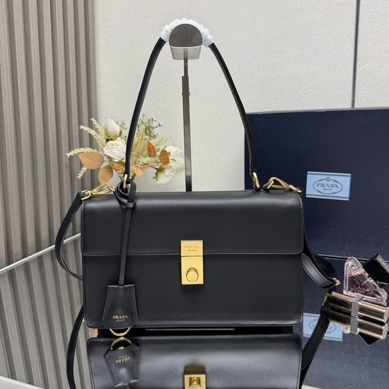 Prada 1BN023 Elegant Briefcase Inspired Leather Bag