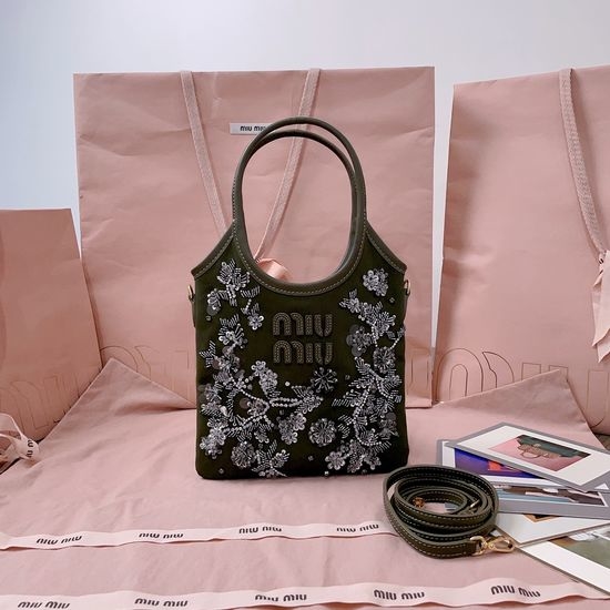 Miu Miu Ivy Bag Beaded Embroidery 5BA281