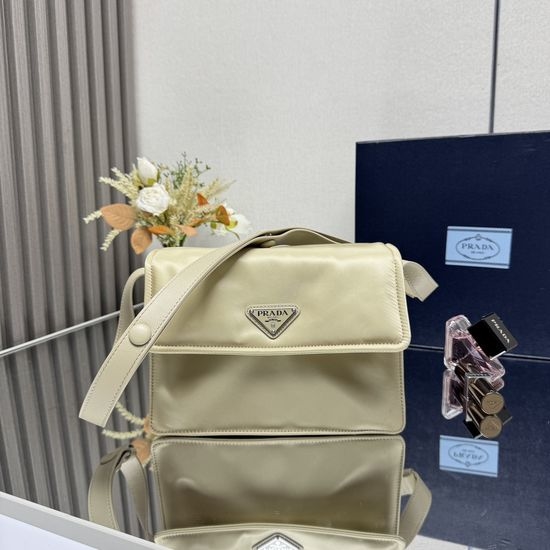 Prada Re-Nylon Flap Shoulder Bag 1BD313