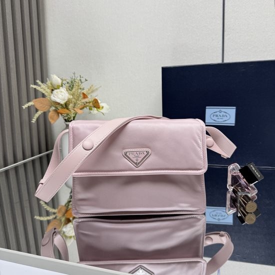 Prada Re-Nylon Flap Shoulder Bag 1BD313