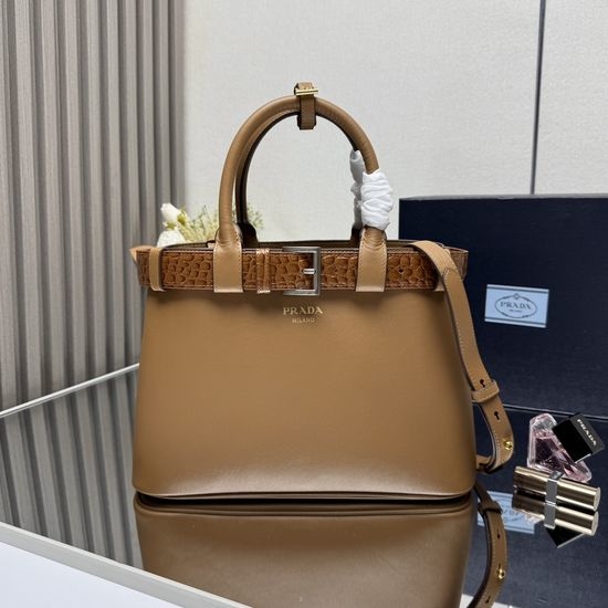 Prada DoubleBag Cowhide Shopping Tote 1BA434