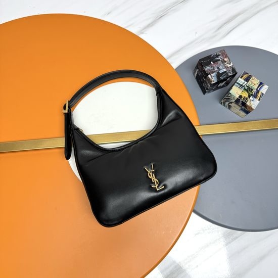 Yves Saint Laurent YSL CALYPSO Grained Lambskin Hobo Bag 791484