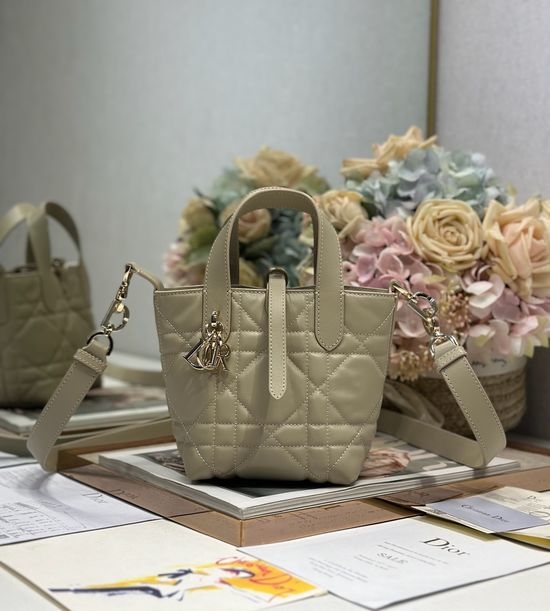 Christian Dior CD Christian Dior CD Toujours Apricot Vertical Mini Bag 2836
