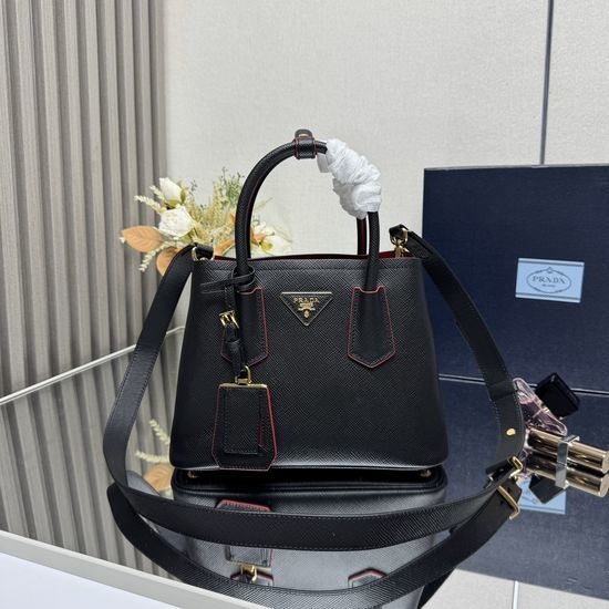 Prada DoubleBag Mini Leather Tote 1BG443
