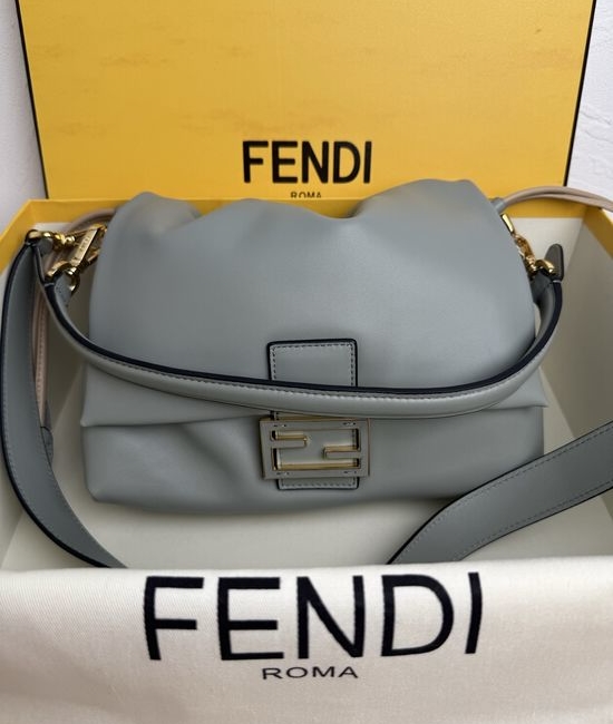 Fendi Mamma Baguette Lambskin Drawstring Bag 8833