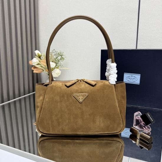 Prada Shoulder Bag Matte Leather 1BA444