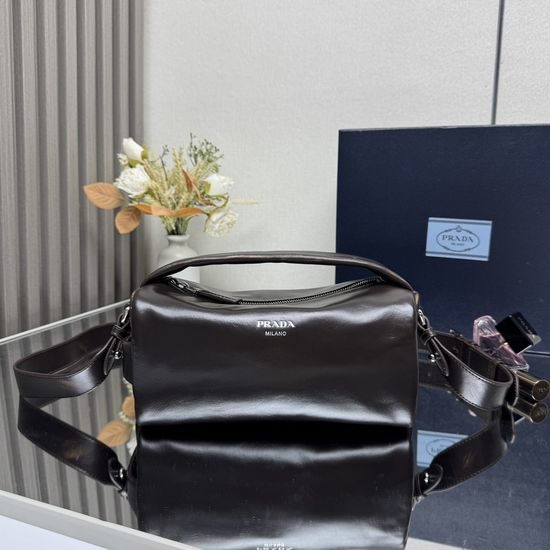 Prada Vintage Leather Boston Bag 2VH188