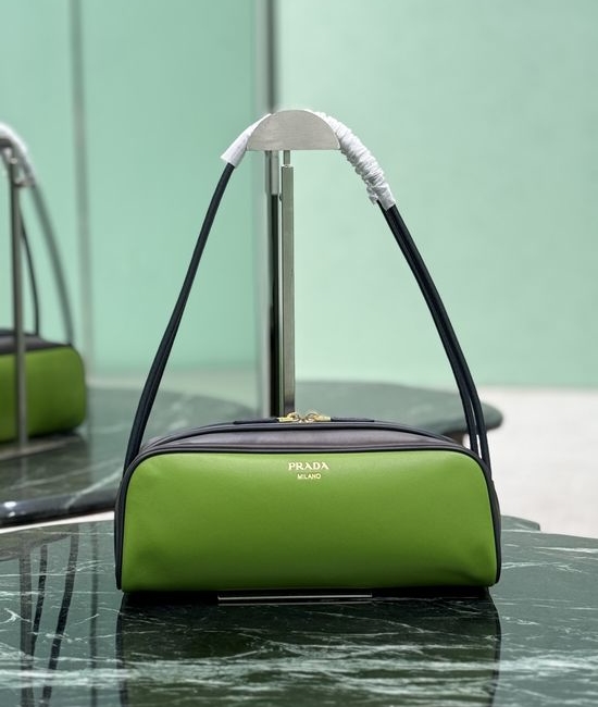 Prada Bowling Bag Contrast Trim 1BC249