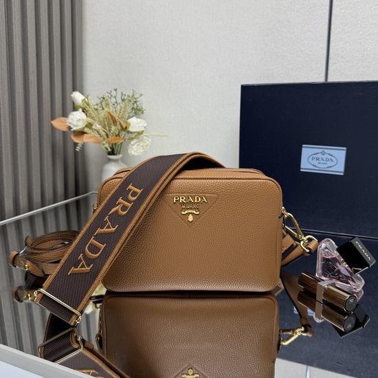 Prada Leather Dual Strap Handbag 1BH082