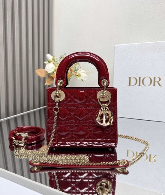 Christian Dior CD Lady Christian Dior CD Lambskin Bag 9010
