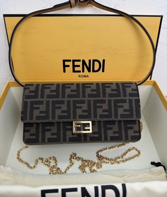 Fendi Baguette Wallet with Double Straps 1028