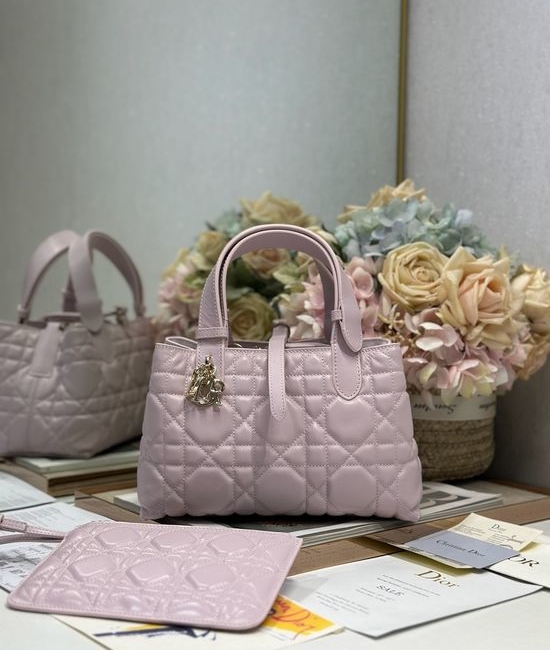 Christian Dior CD Toujours Leather Handbag 1188