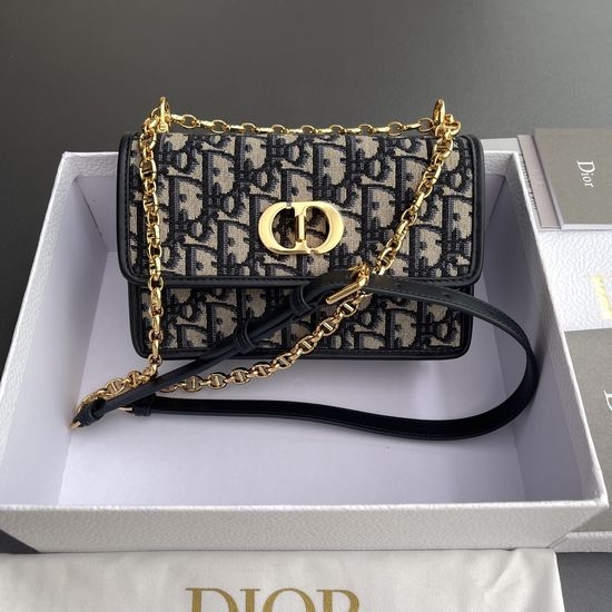 Christian Dior CD Miss Caro Printed Mini Chain Bag S5169