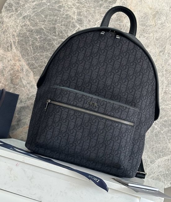 Christian Dior CD Rider Oblique Printed Backpack 93328