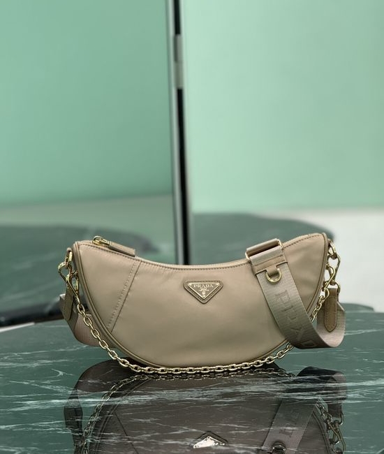 Prada Re-Nylon Crescent Bag Multiple Carrying 1BH222
