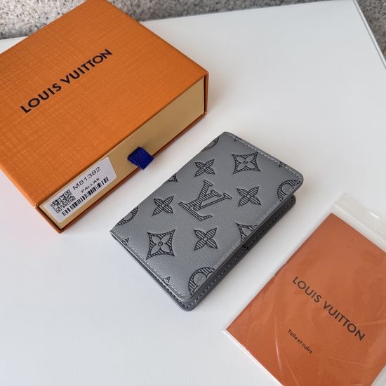 Louis Vuitton LV Monogram Shadow Pocket Wallet M81382
