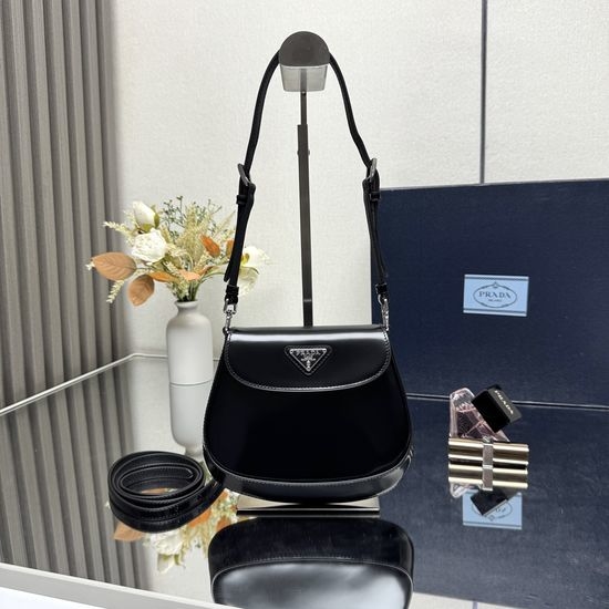 Prada Cleo Curved Mini Shoulder Bag 1BH188