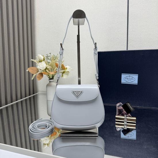 Prada Cleo Curved Mini Shoulder Bag 1BH188