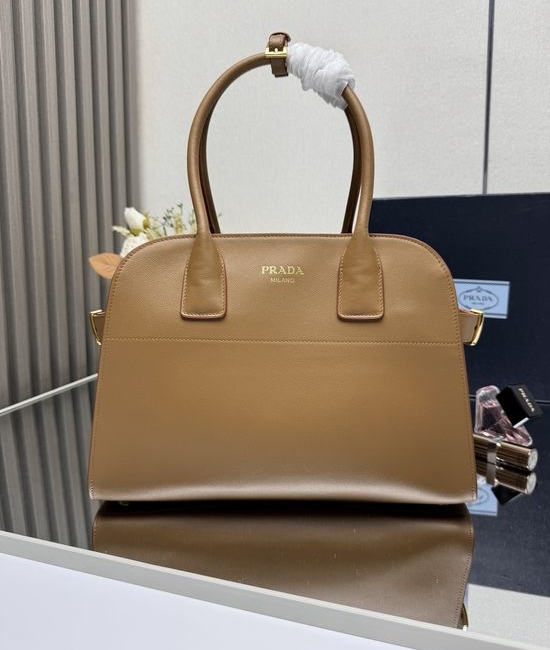 Prada Tote Bag Textured Leather 1BG538