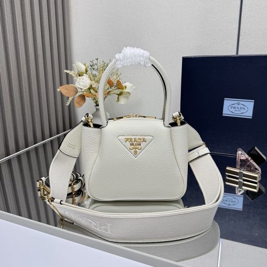 Prada Mini Textured Leather Shoulder Bag 1BA362