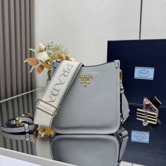 Prada Mini Leather Shoulder Bag 1BH191