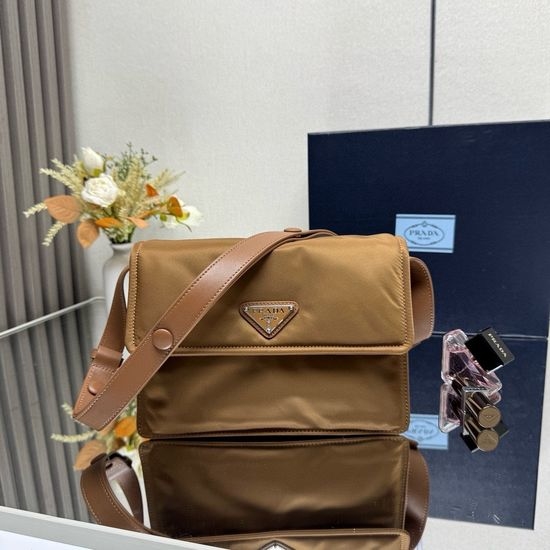 Prada Re-Nylon Flap Shoulder Bag 1BD313