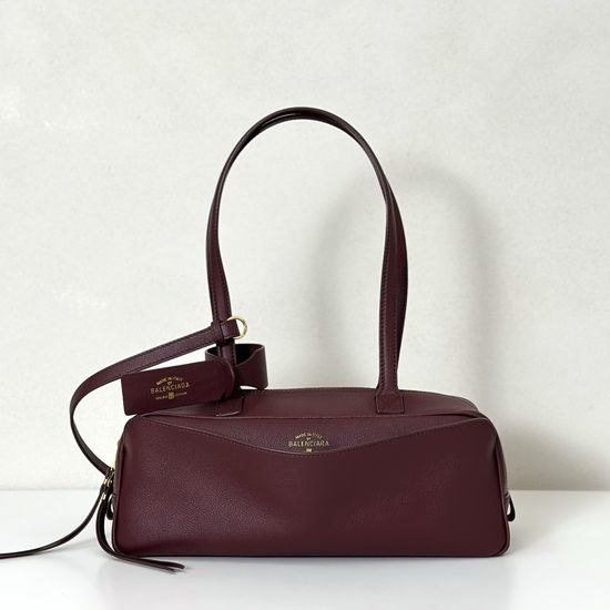 Balenciaga Carrie Small Bowling Bag Grained Leather 930