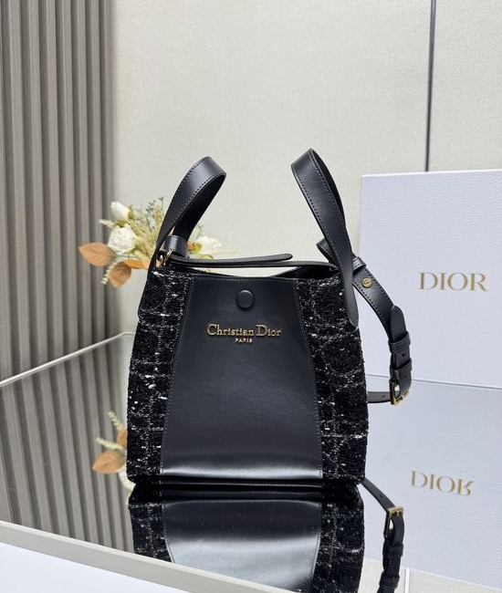 Christian Dior CD Signature Oblique Bucket Bag M2840