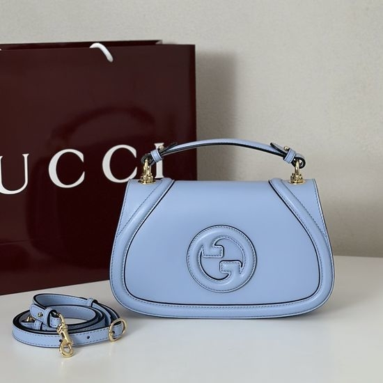 Gucci Handbag Light Blue 815714