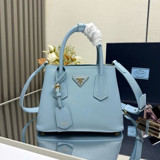 Prada Double Leather Shoulder Bag 1BG443