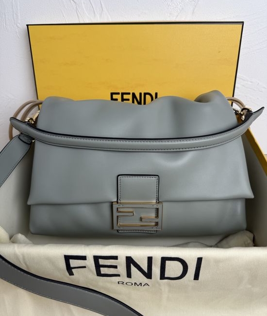 Fendi Mamma Baguette Lambskin Handbag 8832