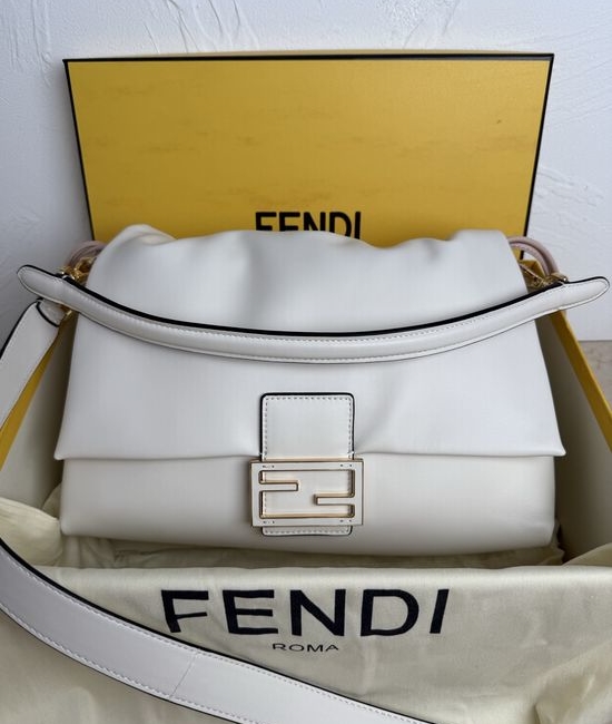 Fendi Mamma Baguette Lambskin Drawstring Bag 8832