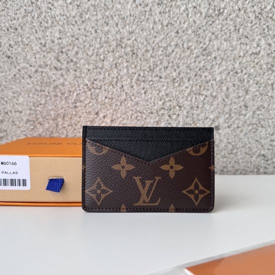 Louis Vuitton LV Neo Monogram Macassar Card Holder M60166