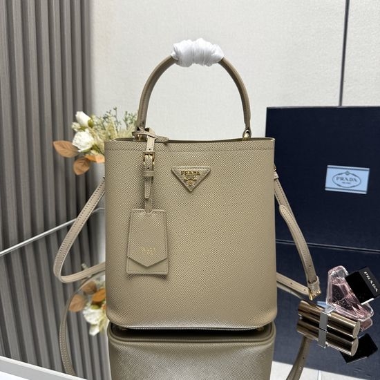 Prada Saffiano Leather Bucket Bag 1BA212