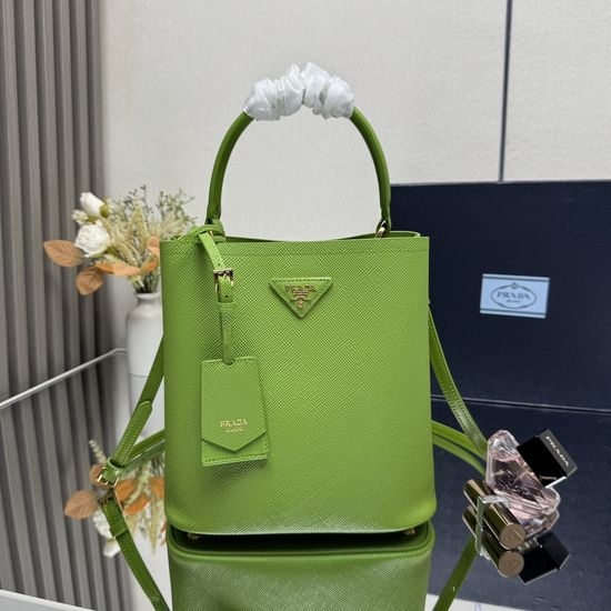 Prada Saffiano Leather Bucket Bag 1BA212