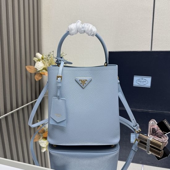 Prada Saffiano Leather Bucket Bag 1BA212
