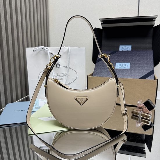 Prada Moon Leather Handbag 1BC194