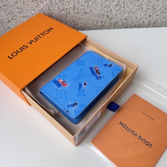 Louis Vuitton LV Sports Print Canvas Card Holder M14881